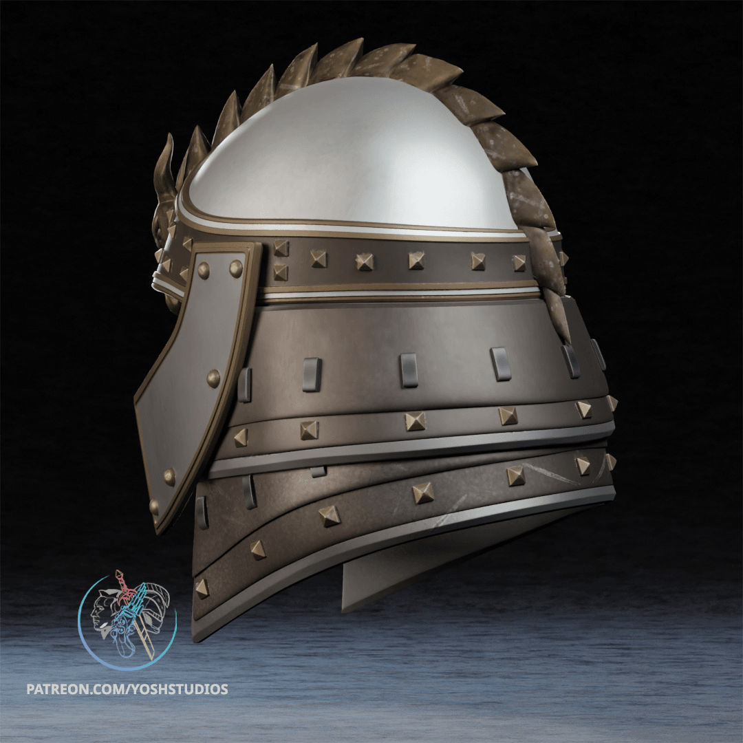 Blades Helmet 3D Printer STL File 3d model