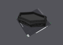 coffin planter 3d model