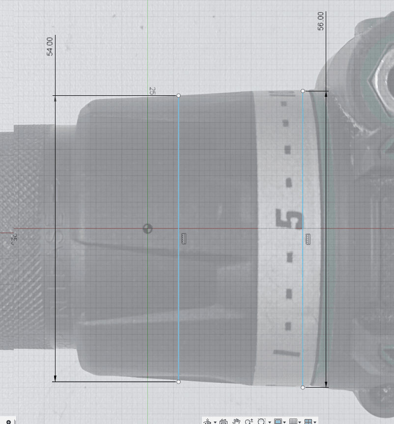 KWB drill guide adapter for PSBSA drill 3d model