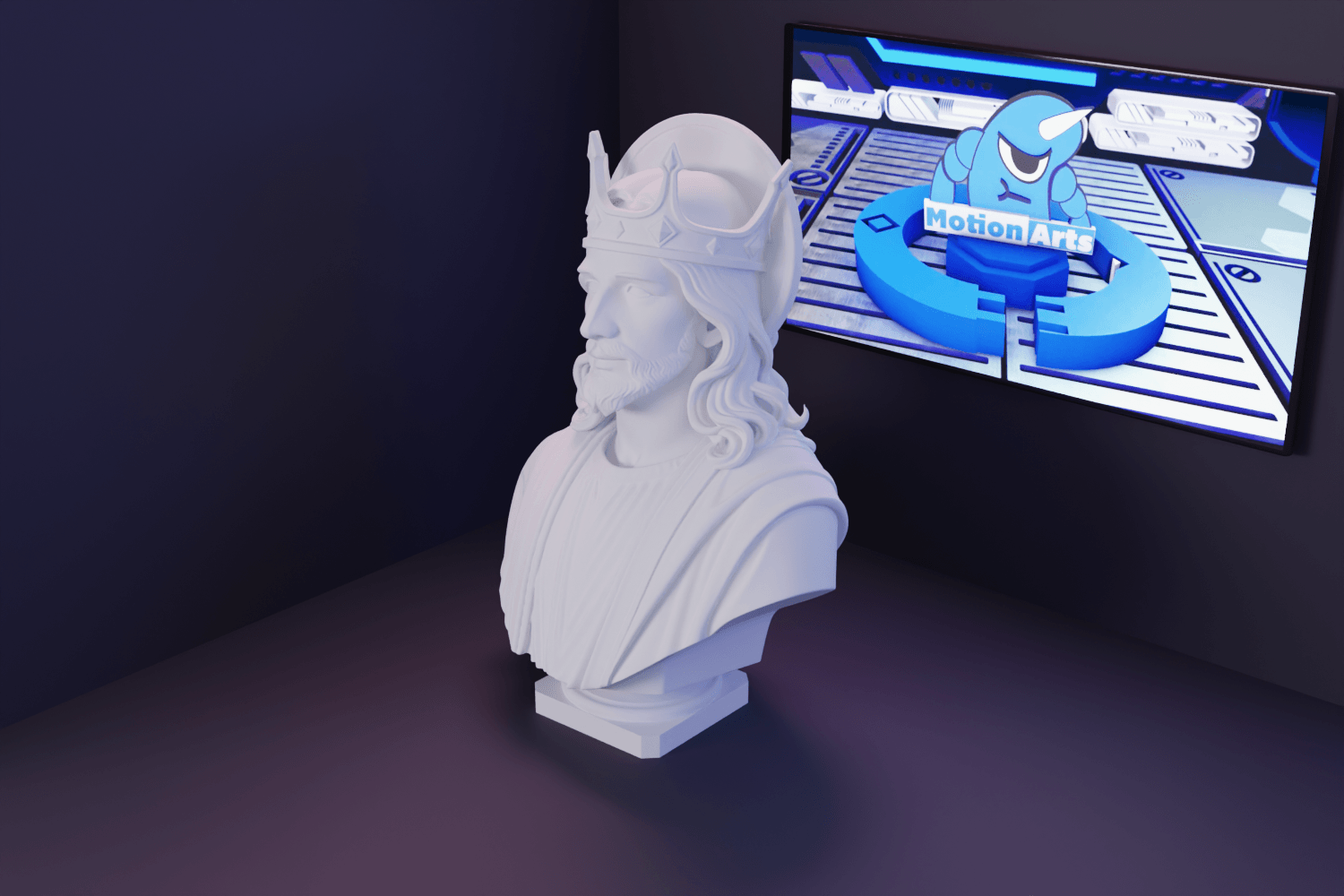 Jesus Busto.stl 3d model