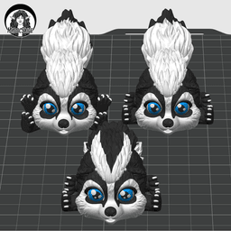 Skunk Puff - Exclusive Model 3d model