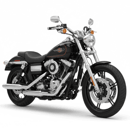 Harley Davidson Dyna Super Glide MotorcycleHarley Davidson Dyna Super Glide Motorcycle 3d model