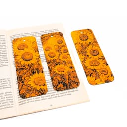 Sunflower Bookmarks 3d model
