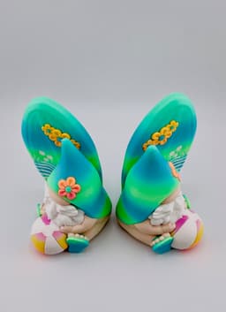 Beach Vibe Gnome -Surf 3d model