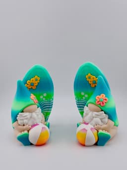 Beach Vibe Gnome -Surf 3d model