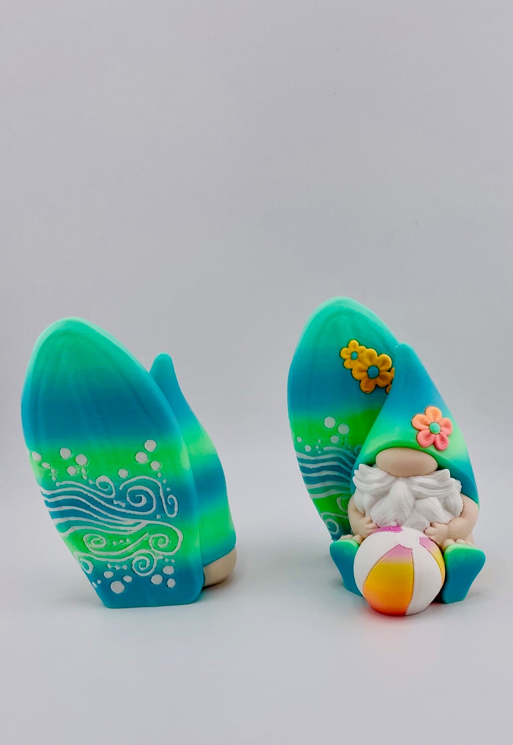 Beach Vibe Gnome -Surf 3d model
