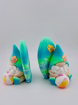 Beach Vibe Gnome -Surf 3d model