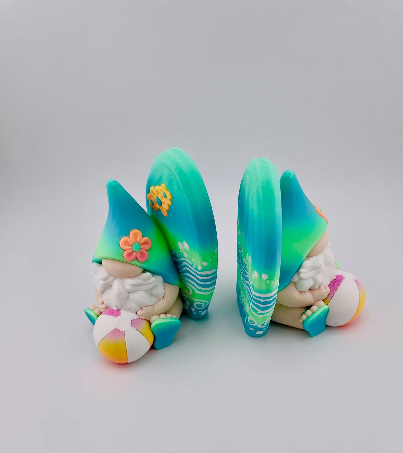 Beach Vibe Gnome -Surf 3d model