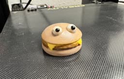 High Resolution Calibration Burgers 3d model