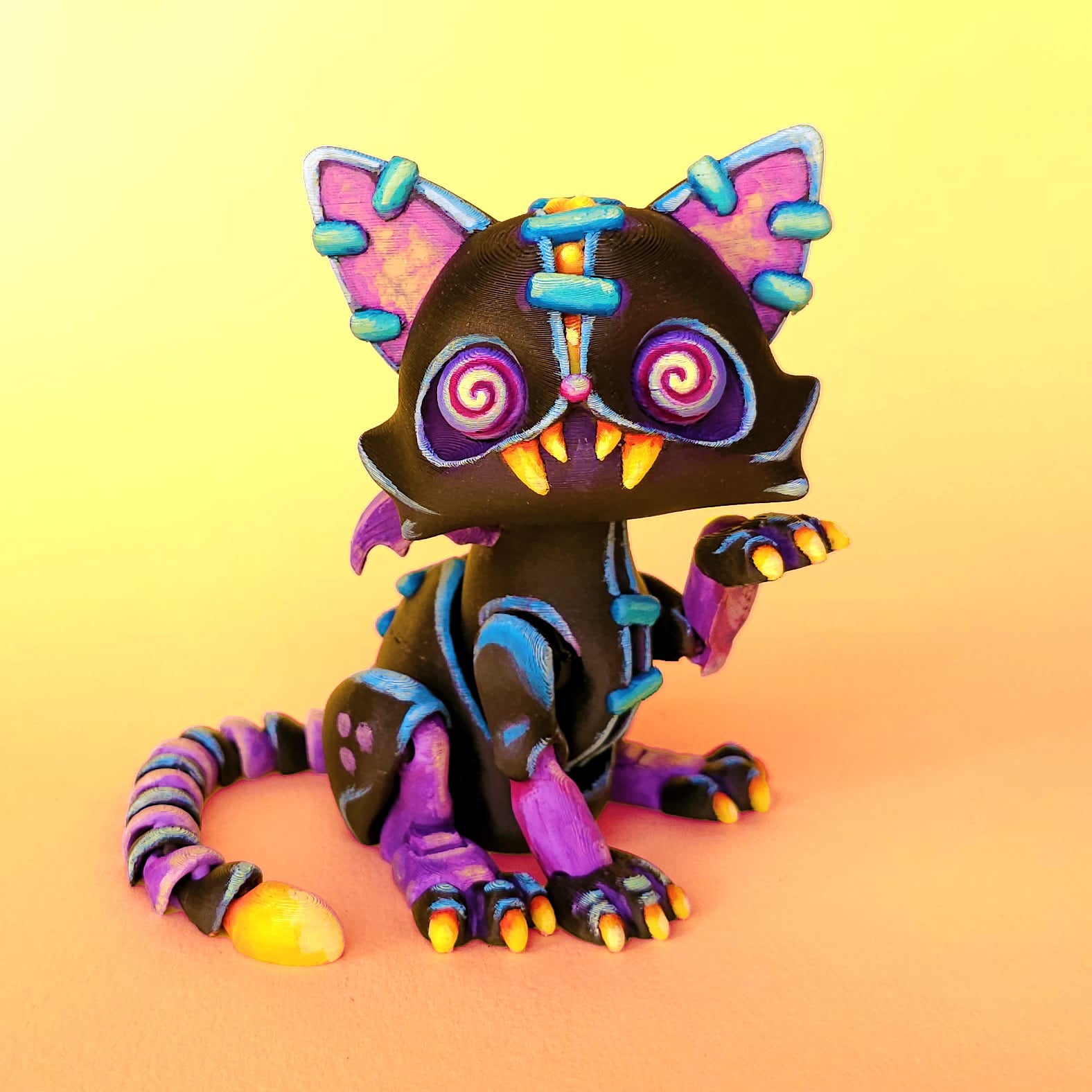 Spooky Cat 3d model