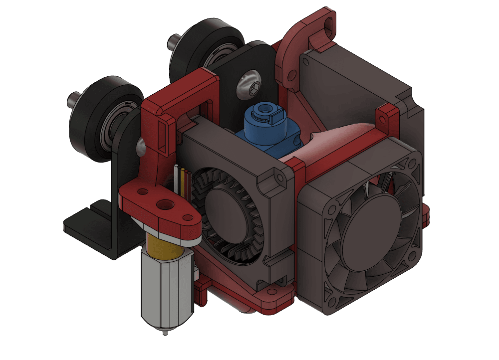 Revo CR Cooler for Ender 3 3d model