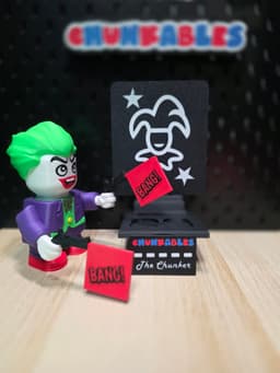 The Chunker Multicolor Backer and Nameplates 3d model