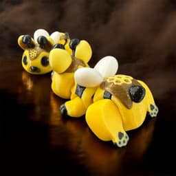 Honey Bunny and Honey Bun Hive Egg 3d model