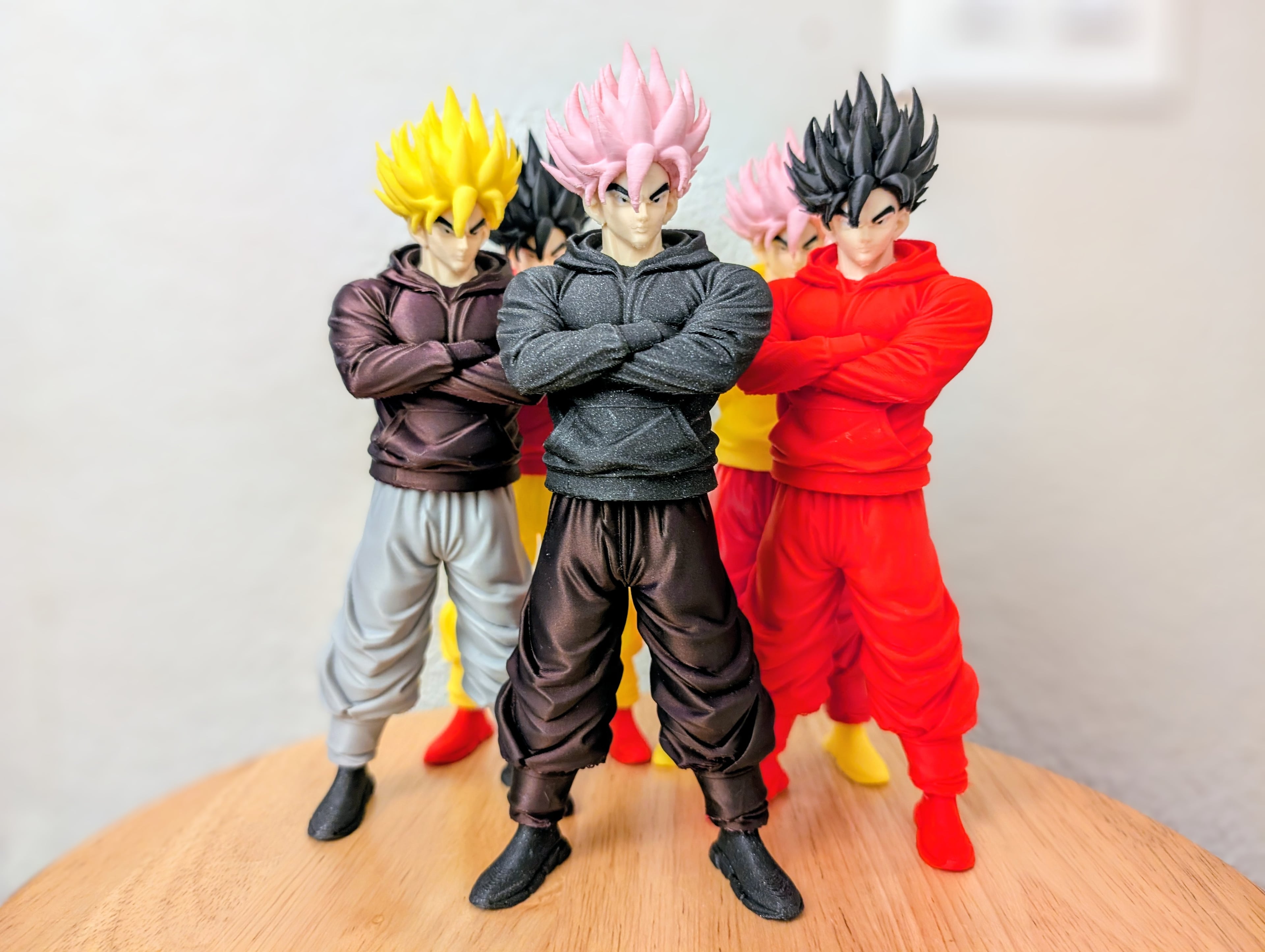 Build A Saiyan – No AMS + AMS Versions 3d model