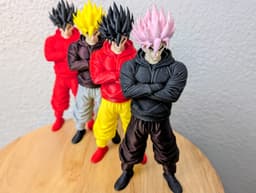 Build A Saiyan – No AMS + AMS Versions 3d model