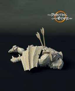 Corpses Bundle - Humans, Orcs, Horse 3d model
