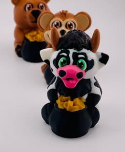 Luckable Cow 3d model