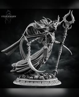 (75mm) Banshee Queen 3d model