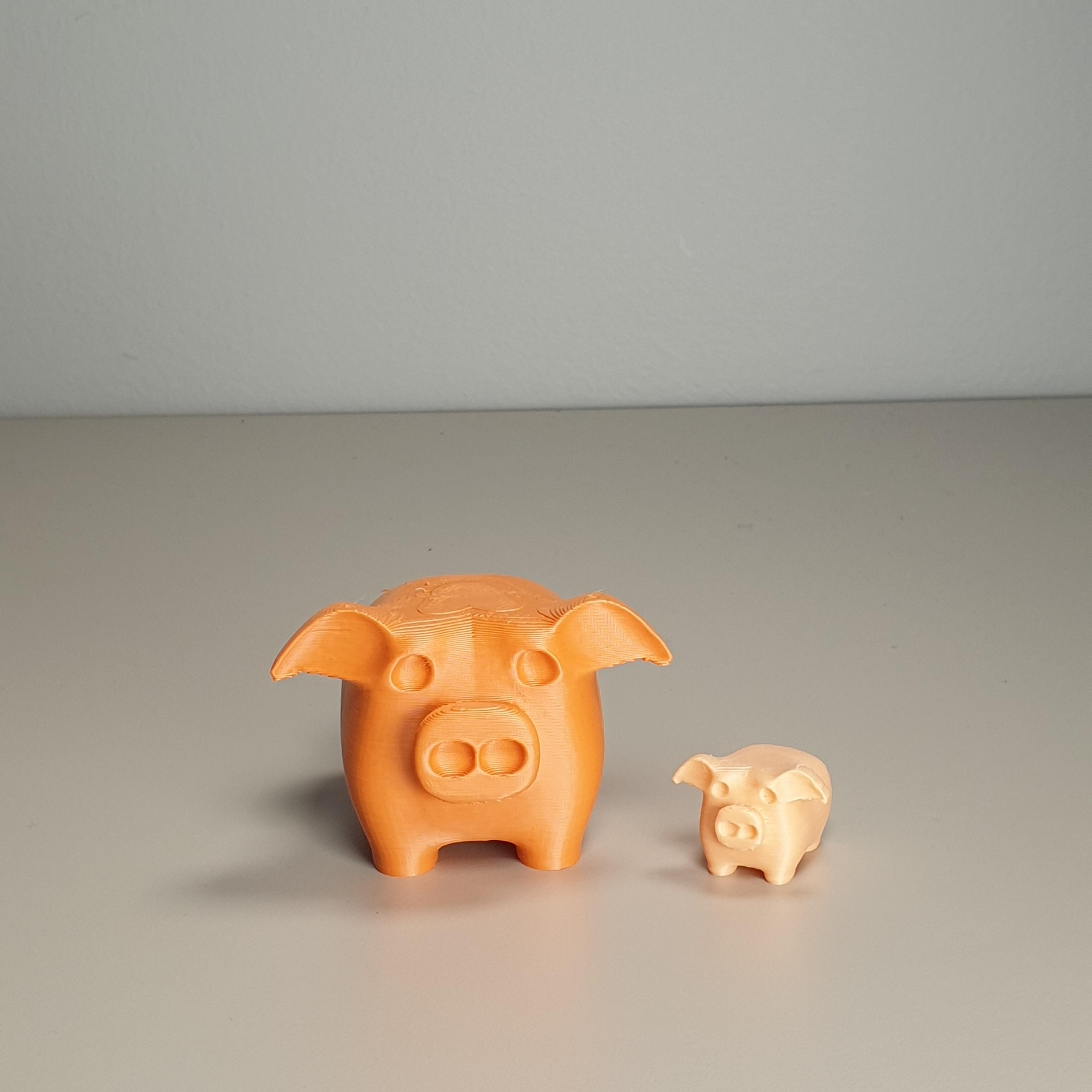 Surprise Piggy Box 3d model