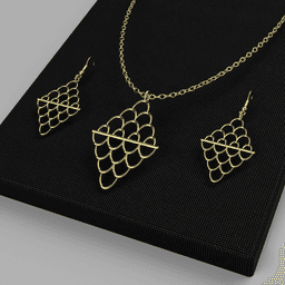 Divine Earrings 3d model