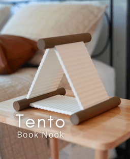 Tento Book Nook 3d model