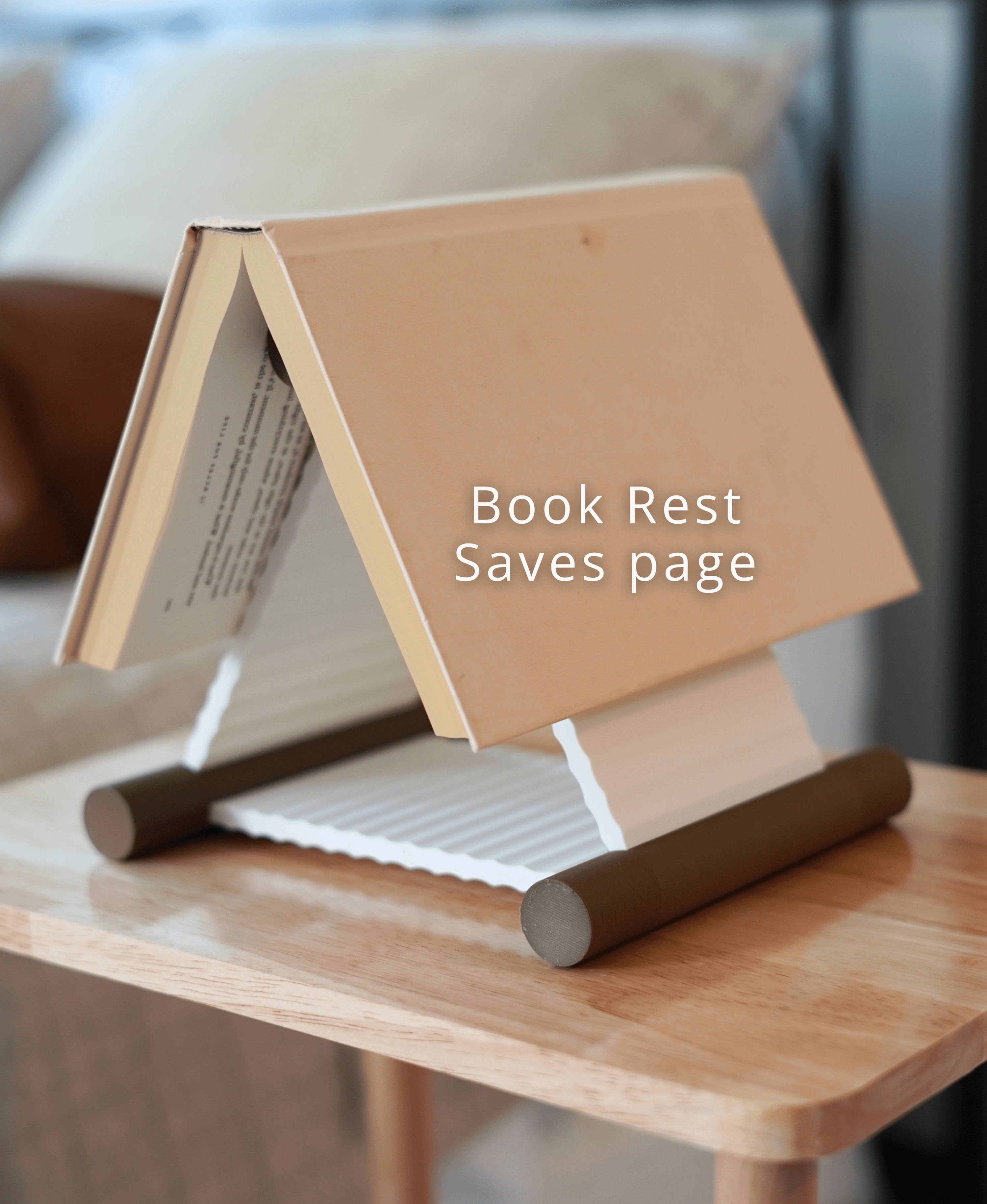Tento Book Nook 3d model