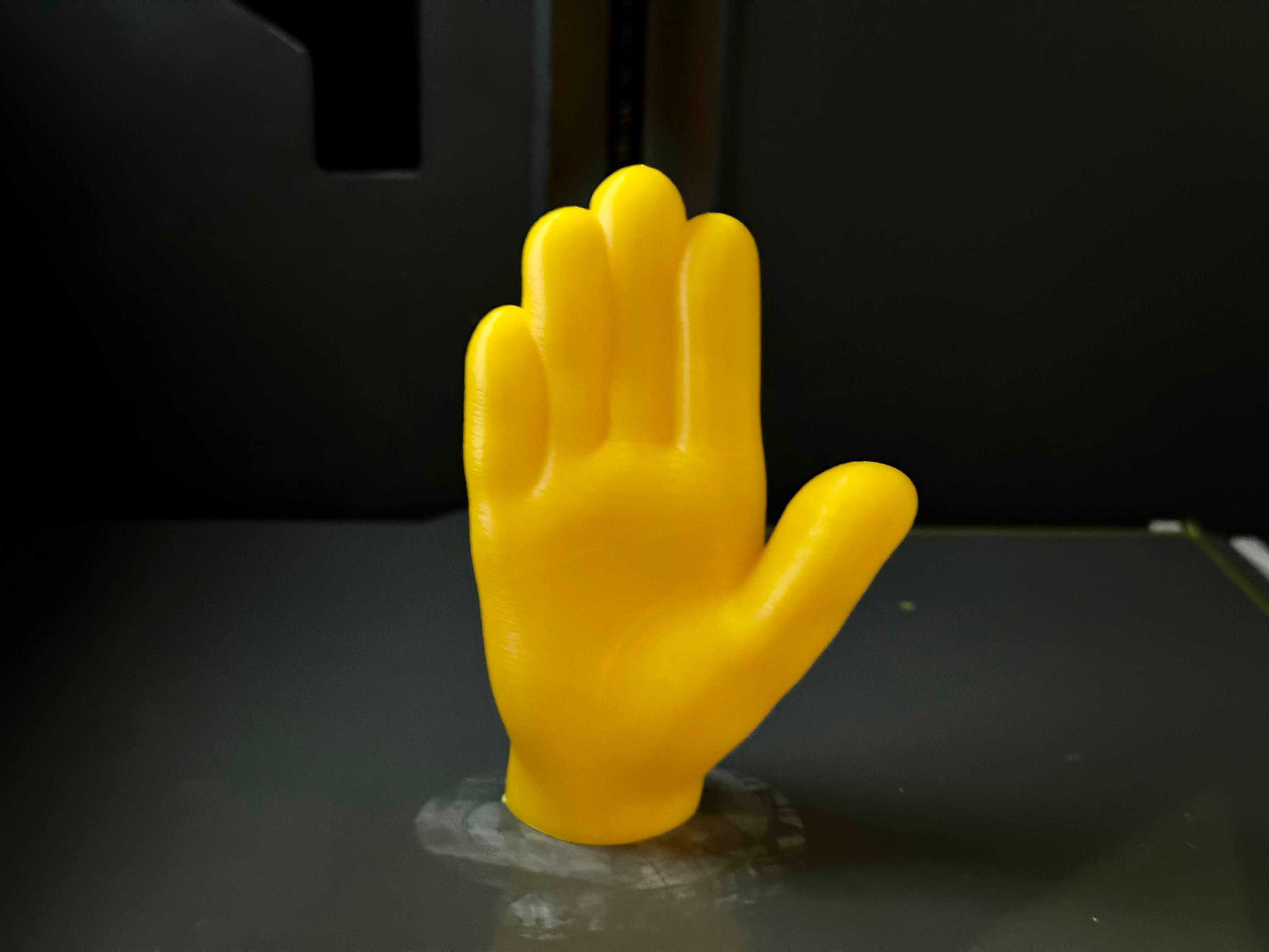 EMOJI HAND ✋🤚🫲🫱 RAISED/BACK HAND 3d model