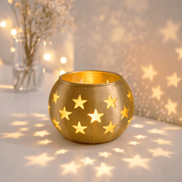 Star Pattern Candle Holder | Shadow Light Lantern | Cozy Home Decor | Tea Light Holder 3d model