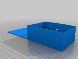 printcasette case for brother labelprinter -24mm -12mm 3d model