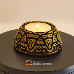 Tealight Holder 002 3d model