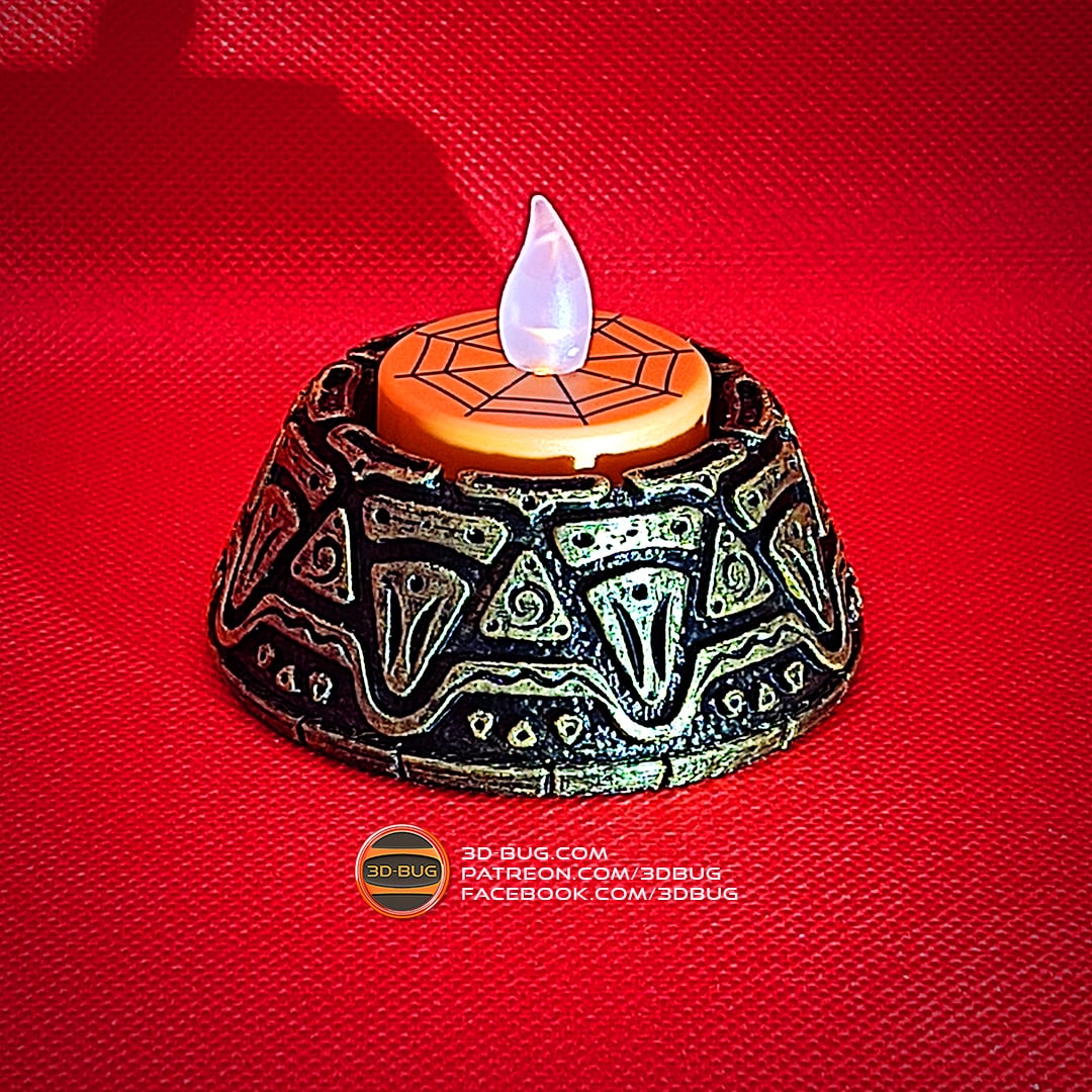Tealight Holder 002 3d model