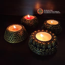 Tealight Holder 002 3d model
