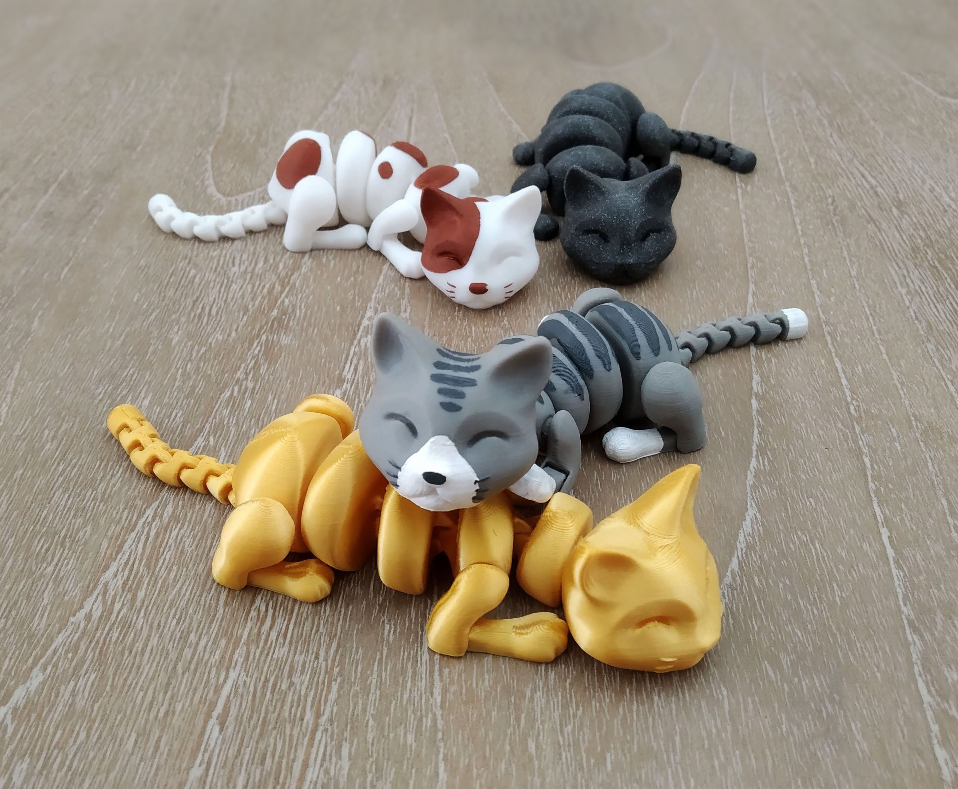 Lazy Cats 3d model