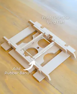 Picnic Table Condiment Caddy 3d model
