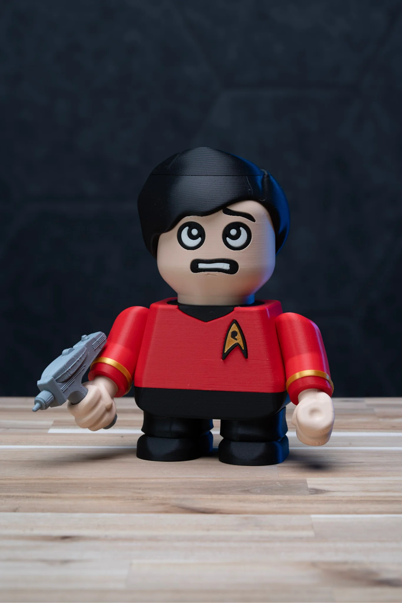 Chunky Redshirt - Star Trek Kit | No Supports, No AMS, No Glue 3d model