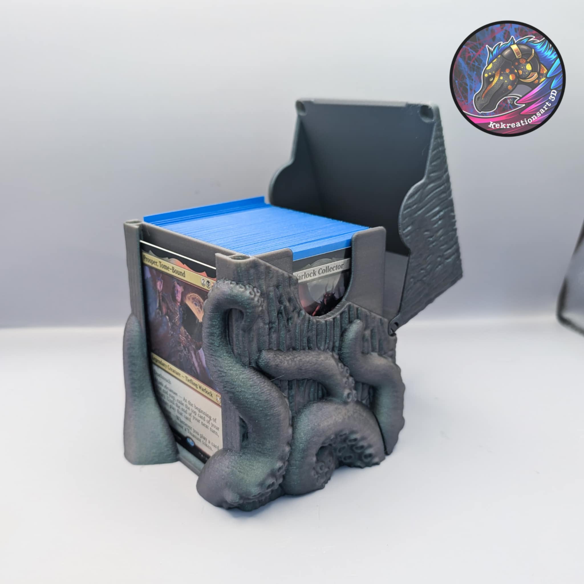 kraken card deck box 3d model