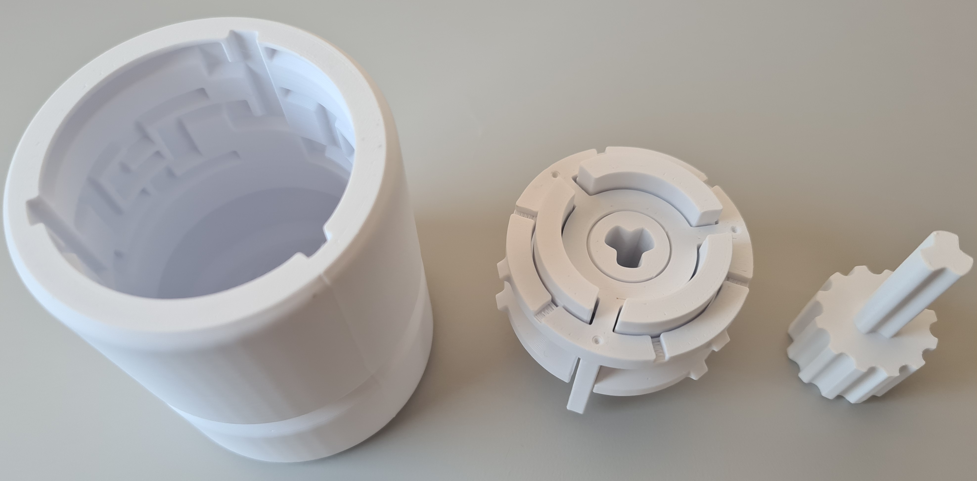Print-in-Place Twisty Puzzle Box - Difficult - Thank you :) - 3d model