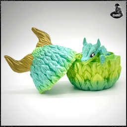 Immortal Dragon Egg 3d model