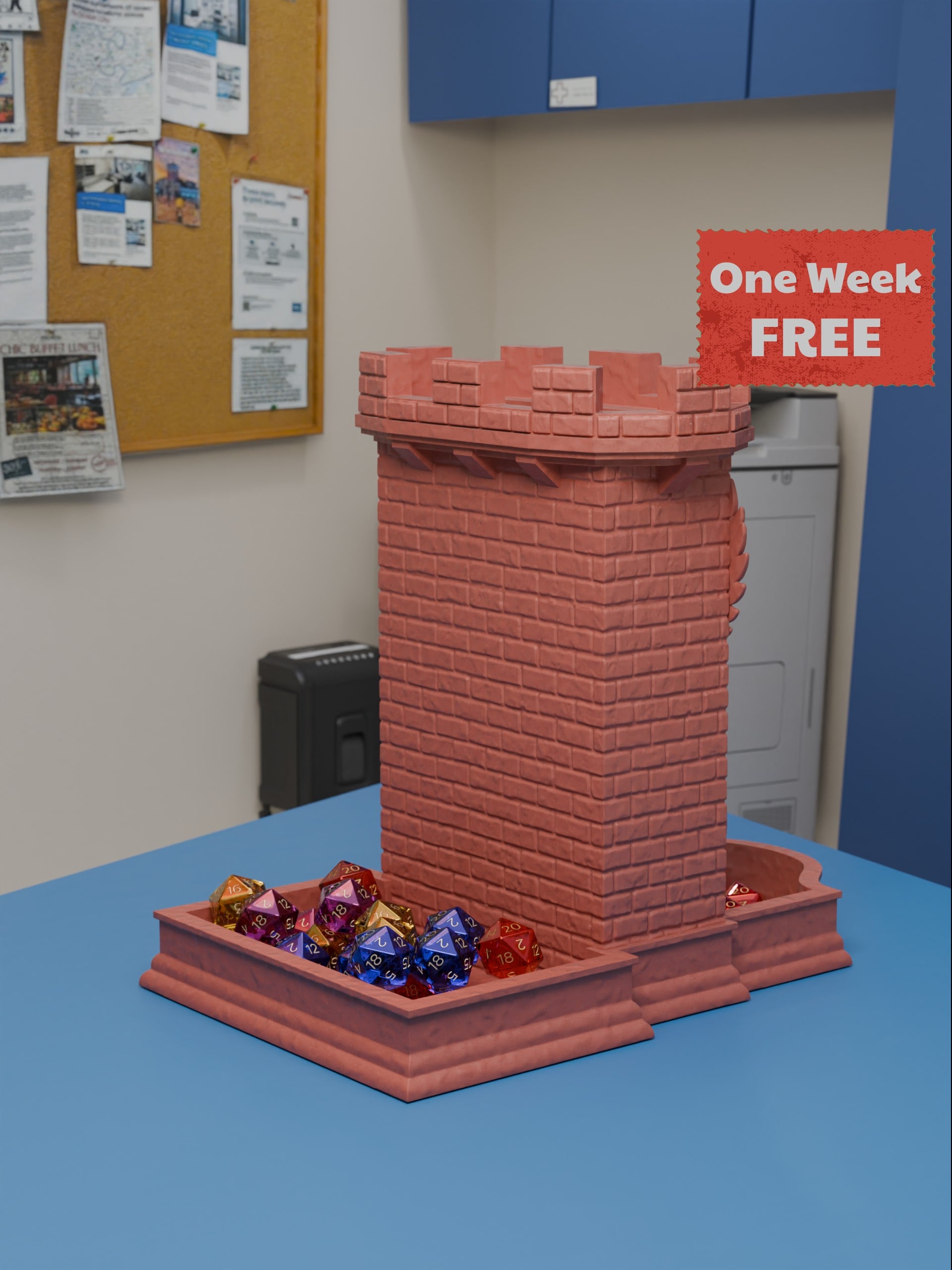 Phoenix Dice Tower 3d model