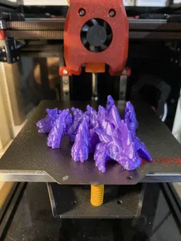 Wonderful Print, Tadlings fit perfect on the Voron 0, Filament DREMC Nebula Purple. 3d model
