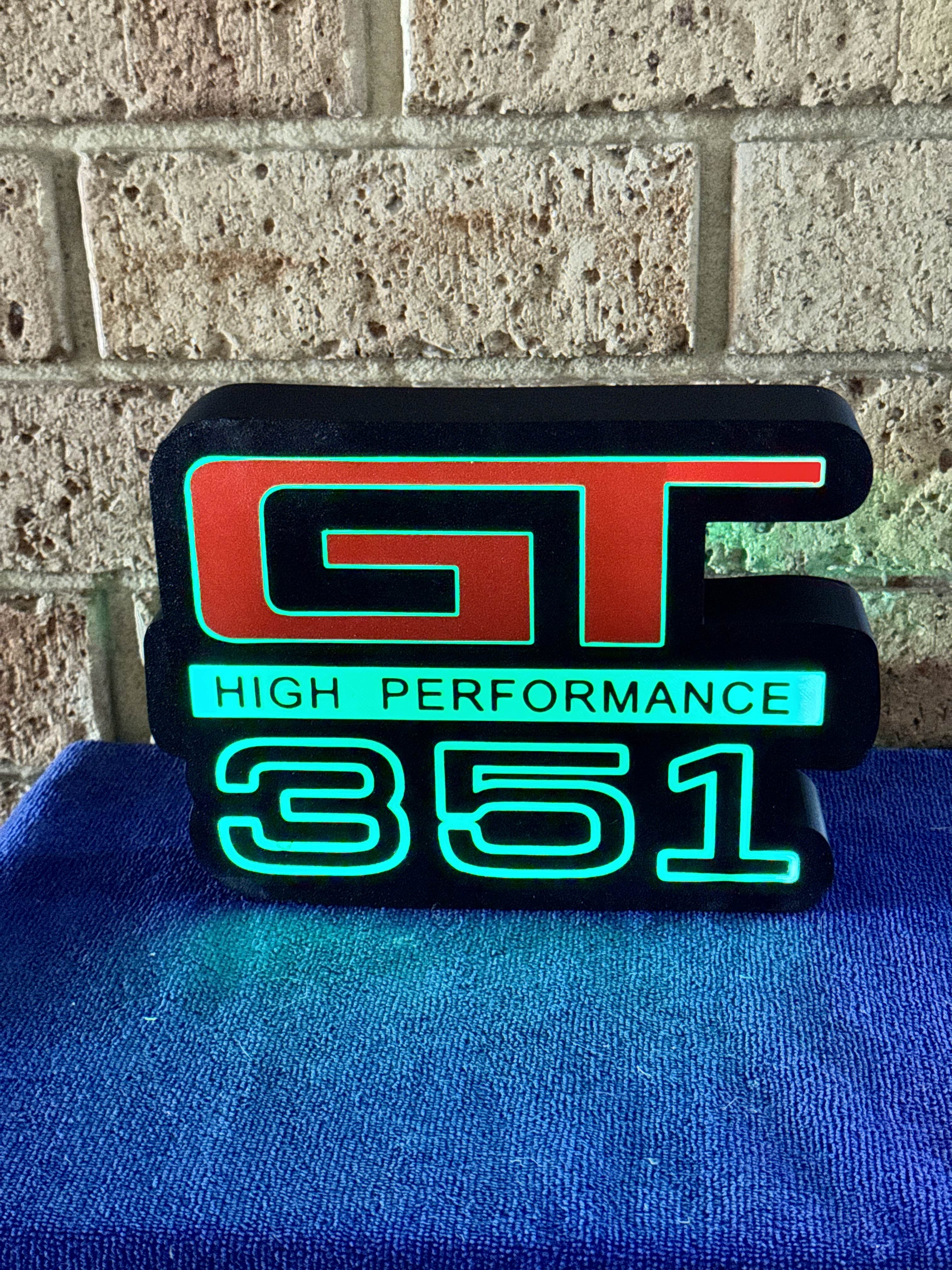 GT 351 Light box 3d model