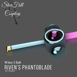Riven's Phantoblade Winx Club 3d model
