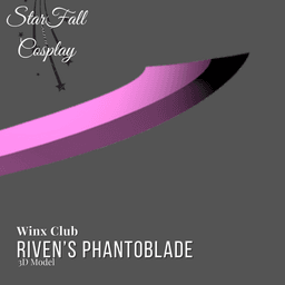Riven's Phantoblade Winx Club 3d model