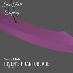 Riven's Phantoblade Winx Club 3d model