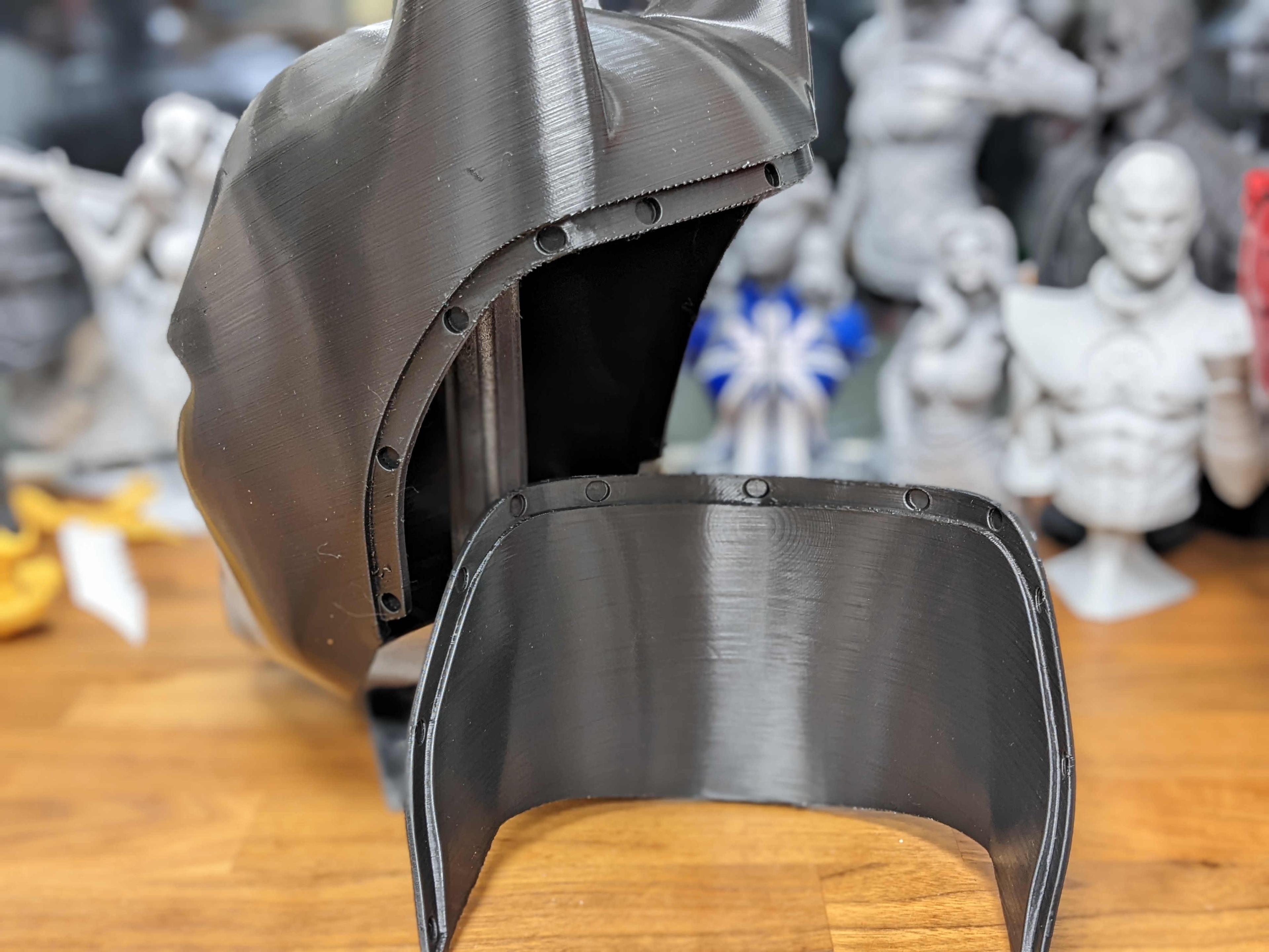 Batman Knightfall Helmet 3d model