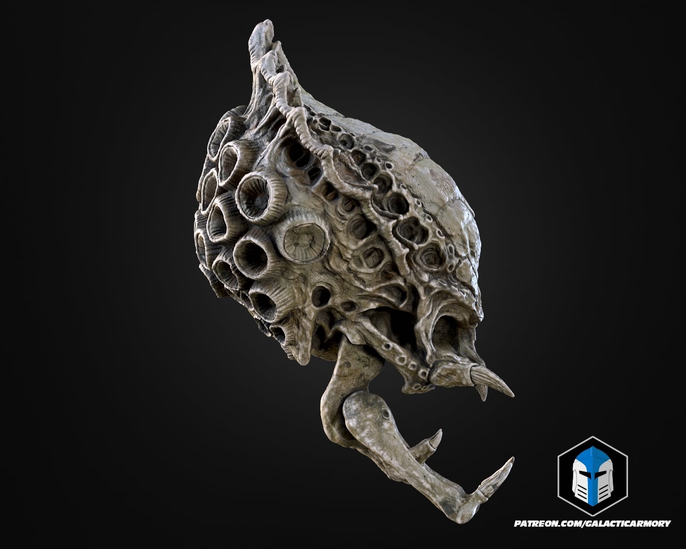 Predator Skull Trophy - 3D Print Files 3d model