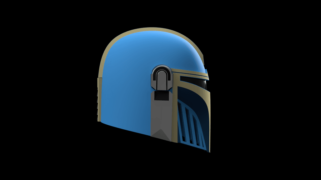 Aran Tal - Starwars Hunters Helmet 3d model