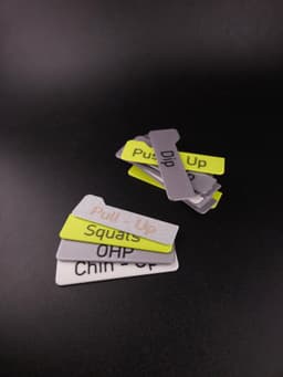 Set / Rep Counter - Analog Exercise Tracker 3d model