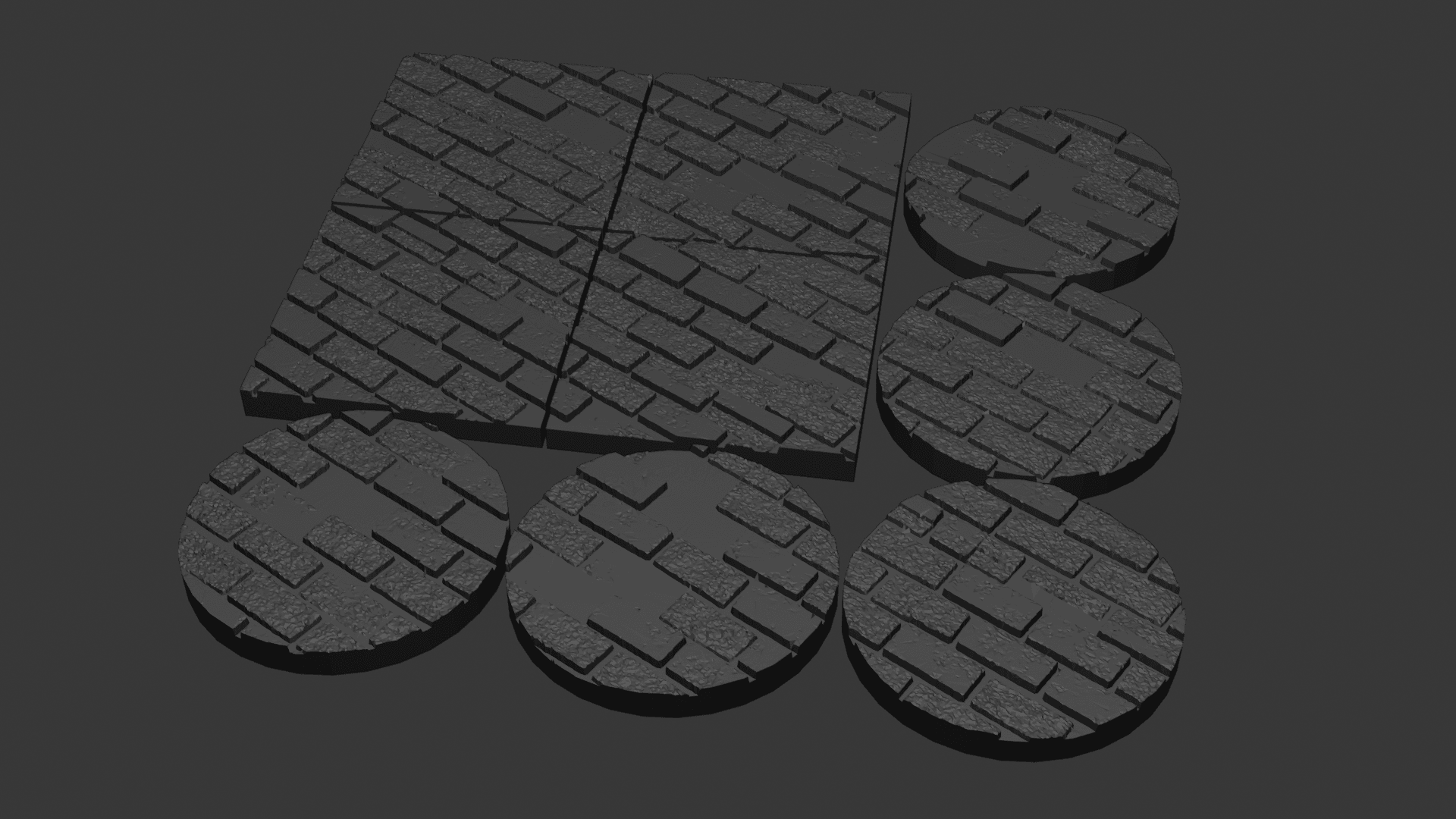 Baseplates Collection (DND / TTRPG) 3d model