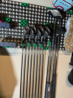 Multiboard Golf Club Holder 3d model